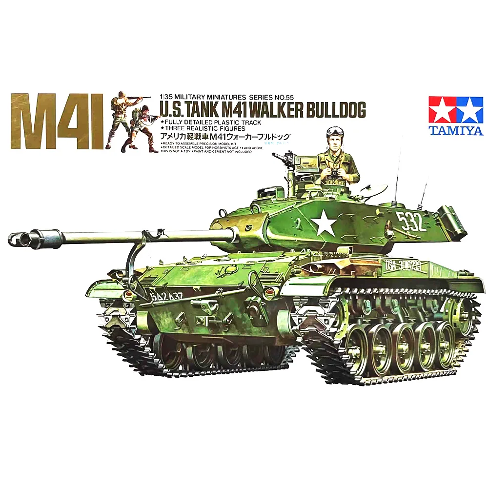 

1/35 TAMIYA U.S. Tank M41 Уолкер бульдог 35055
