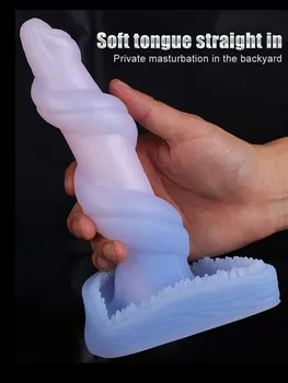 Tentacle Toys Octopus Huge Anal Dildo Silicone Anal Plug Monster Prostate Massager Hand-free With Suction Cup Vaginal G-Spot Toy 2