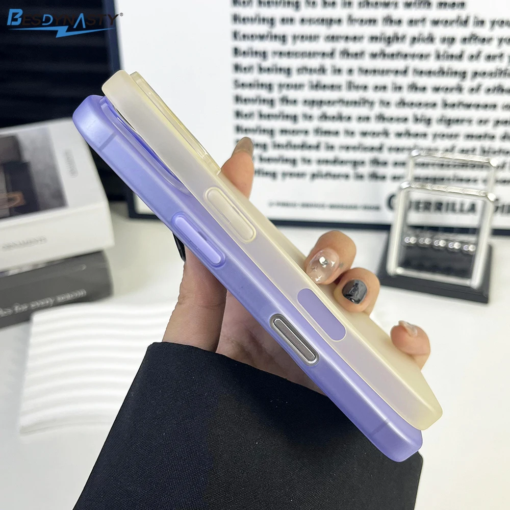 Ultra Thin Silicone Soft Case - Translucent Matte Candy Color Cover