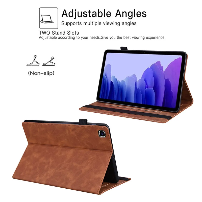 Capa para Lenovo Tab m8 m Fhd Tb8505x 8505f 8506f 8705f Tablet Case Couro do Plutônio Negócio Folio Escudo para Motorola Tab G20 Capa - Imagem 6