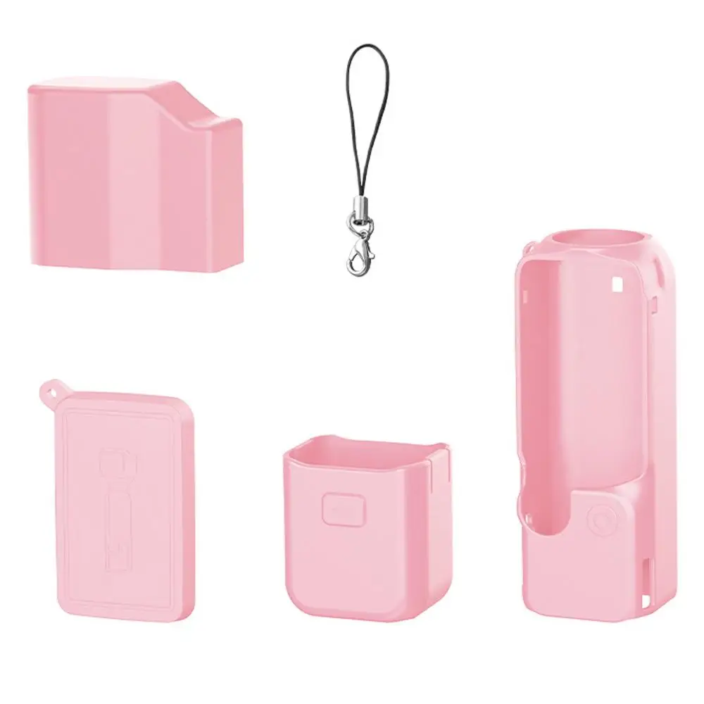 Silicone Protective Kit with Anti-Lost Lanyard for Portable Camera Device