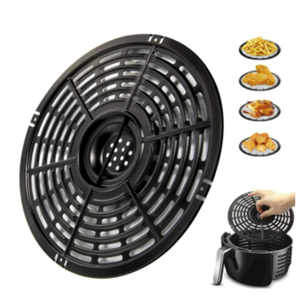 Grille antiarina de remplacement pour panier de friteuse à air, poêle à air  pour tableau de bord électrique, plaque de bac à légumes, accessoires de  friteuse à air - AliExpress