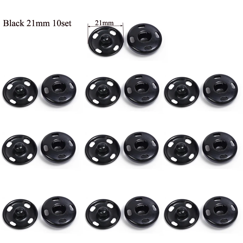 Black 21mm 10set