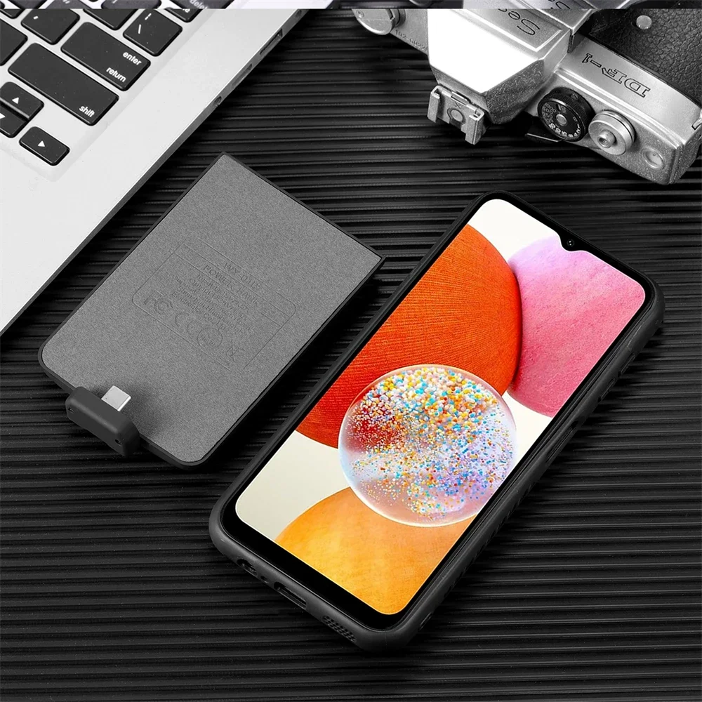 휴대용 충전기 보조베터리 커버, 삼성 갤럭시 S9 플러스 배터리 케이스, 5000mAh 마그네틱 보조배터리 외부 충전 케이스