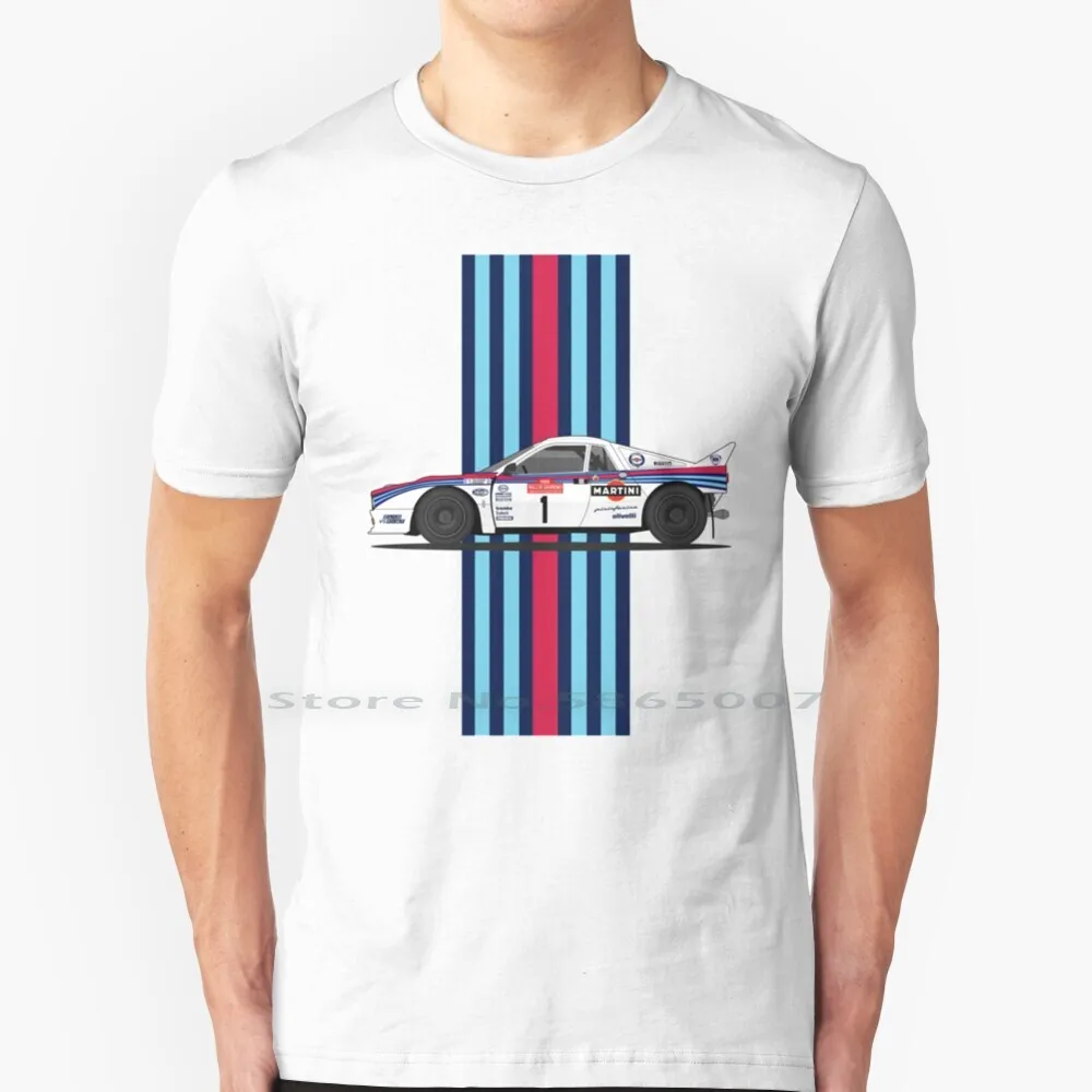 Lancia 037 Henry Toilivonen 1985 T Shirt Cotton 6Xl Lancia 037 Racing Rallye Galinese 1985 Groupb Groupe B Wrc 1986 Alen