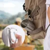 Portable Stainless Steel Button Water Cup Leak-Proof Outdoor Camping Hiking Travel Mug with Compact Design Durable  Camping Gear 2