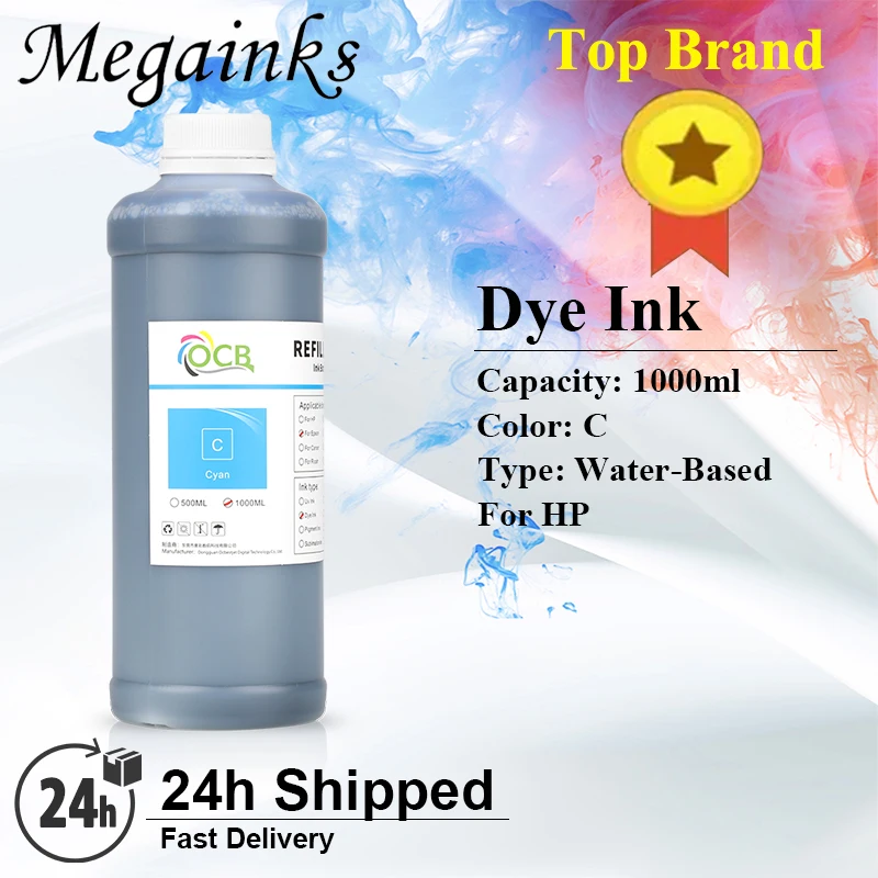 For HP 727 1000ml Refill Dye Ink dye ink kit ink refill kit dye ink refill ink cartridge refill kit ink refill Compatible for HP 72 T770 T790 T1120 T1200 727 T920 T1500 T2500 T930 T1530 T2530 Printer