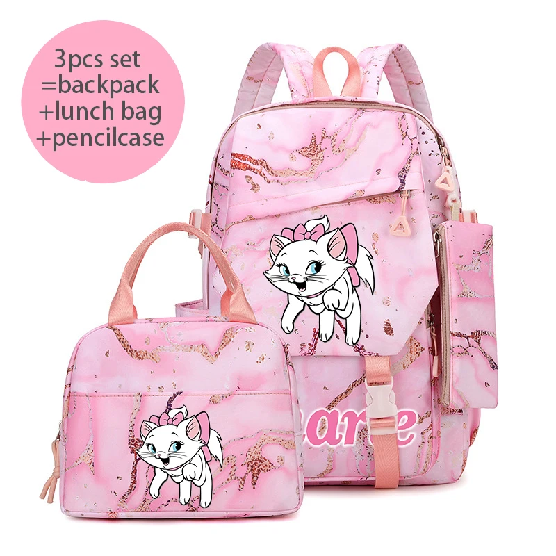 Pawsky Anime Luminous Backpack With USB Port & Sling Bag | Lightweight School Bag For Teens, Fits 15.4" Laptop - View #7