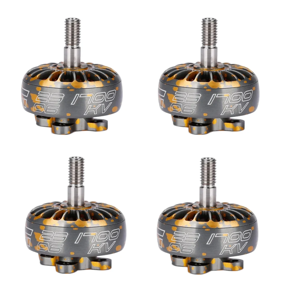 

IFlight 4PCS XING Camo Orange 2306 1700KV Brushless Motor 2-6S for RC Drone FPV Racing