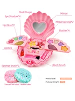 Fashion Kids Dress-Up Toy Set, Multi-Layer Shell Princess Makeup Box - Perfect Birthday & Christmas Gift for Girls 5