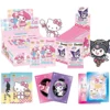 30 Packs Sanrio Kuromi Hello Kitty Cards Collection Cards Melody Trading Card Game My Cartoon Cute Toy Hangyodon Gift Wholesale 1