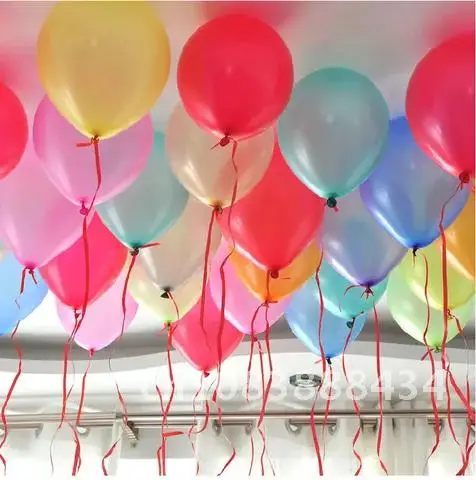 

10/12 inch pearl latex balloons 10pcs all color inflatable air wedding party decoration balls Happy birthday Baby Shower balloon