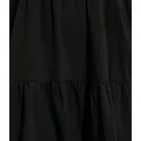 Plus Size 1XL-5XL Women's Casual Sexy Camisole with Ruffled Edges and a One Neck  Solid Color Elegant Dress - Image 4