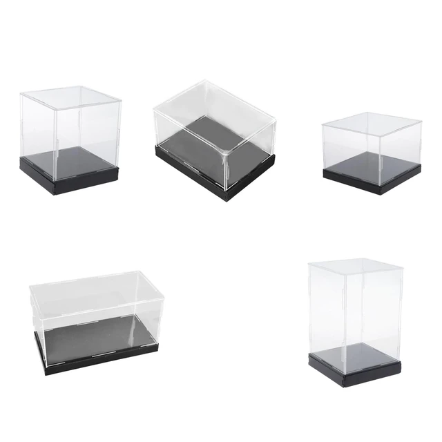 Vitrine murale Collecty pour miniatures - Noir et blanc