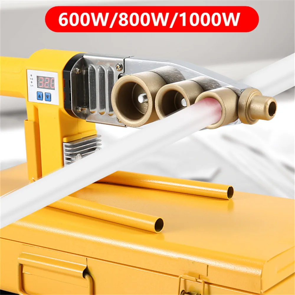 600/800/1000W Pipe Welding Machine 220V Pipe Welding Iron PPR Pipe Welding Tools Non-stick Home Water Pipe Plastic Welding Tools 4