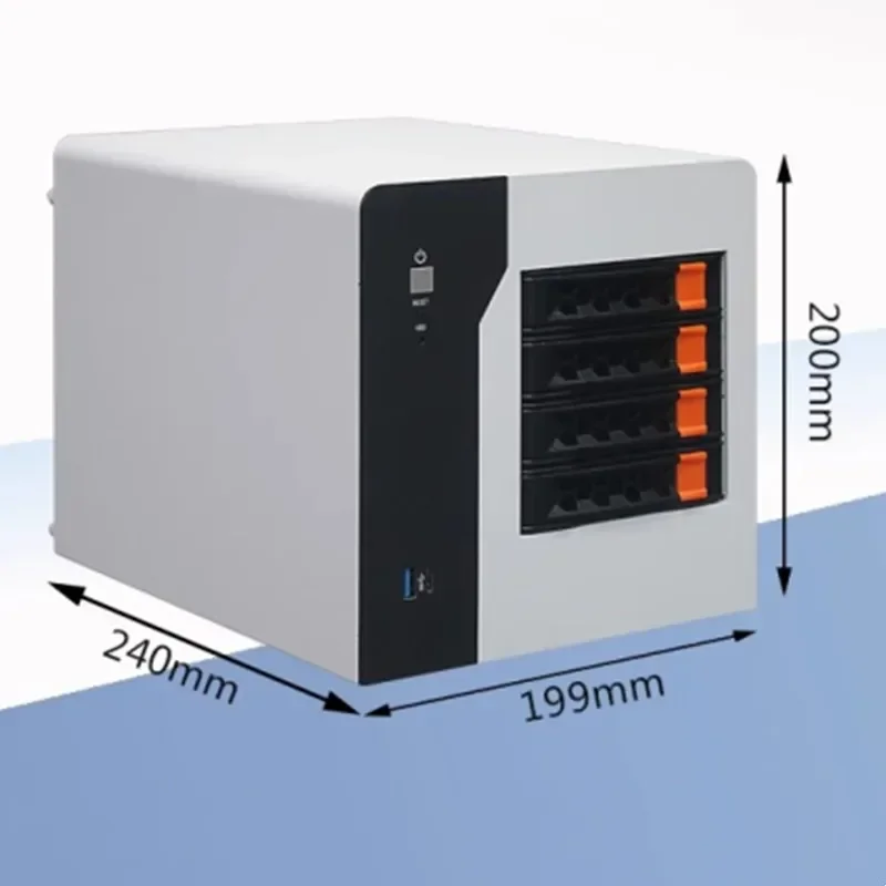 

Nas Storage Series 4-disk Mini Server Hot-swappable Chassis Network Industrial Control Equipment