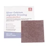 1Pc 4''x4'' Ag Silver Calcium Alginate Wound Dressing Pads Soft Silver Highly Absorbent Dressings Bandage For Wound Care 2