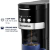 Cup Coffee Maker with Milk Frother, Single Serve Brewers for K Cup Pod or Ground Coffee, Latte Cappuccino Coffee Machine 4