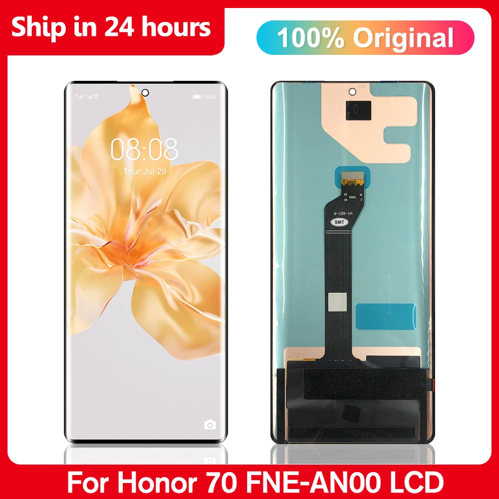 

Original 6.67'' For huawei Honor 70 FNE-AN00 LCD Display Touch Digitizer Screen Assembly Replacement For Honor 70 LCD display