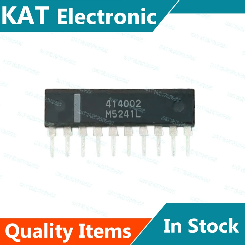 

5PCS M5241L SIP-10 DUAL VCA FOR ELECTRONIC VOLUME CONTROL