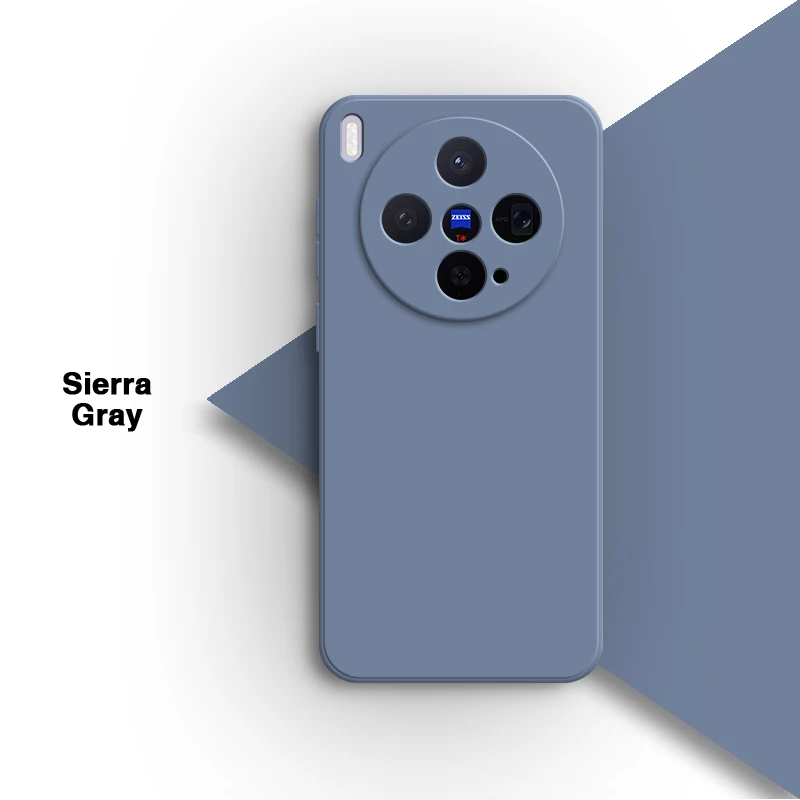 Premium Liquid Silicone Phone Case with Camera Protection - Soft, Fashionable Luxury Back Cover