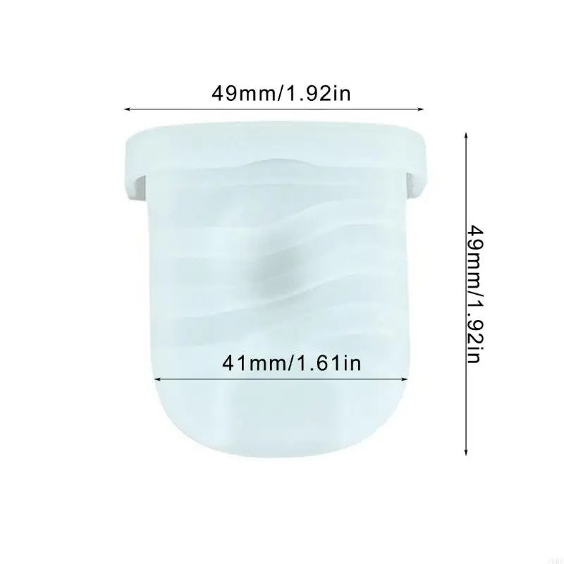 J6BE Travel Friendly Silicone Breast Diaphragm Breast Pumps Spare Membrane Ensures Smooth Operate for Mother Use 6