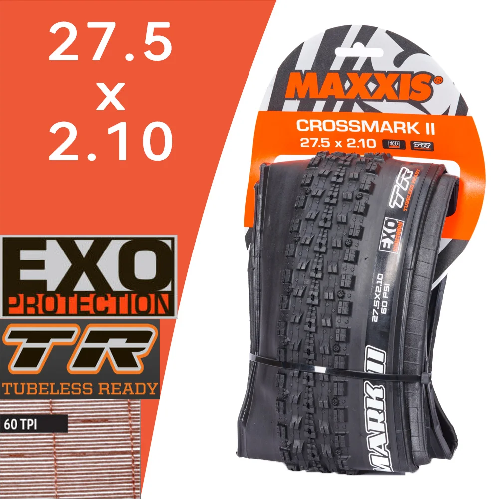 MAXXIS CROSSMARK Ⅱ Folding MTB Bicycle Tire 26x2.10/2.25 27.5x2