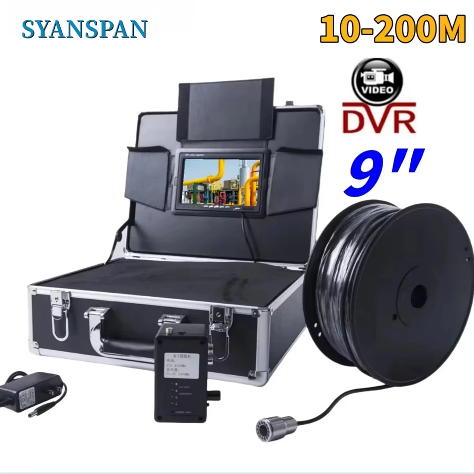 Caméra De Pêche Sous-marine MAOTEWANG 10 Pouces - Sonar IP68 360° 30m