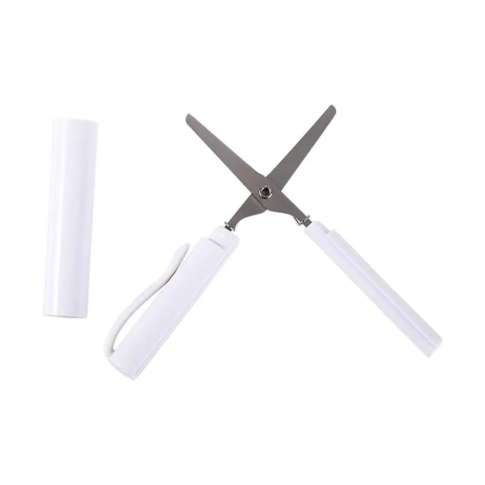 어린이 DIY 사무용 학생용 문구 수공예 미술 도구 안전 접이식 가위 펜 모양 가위 수공예 가위