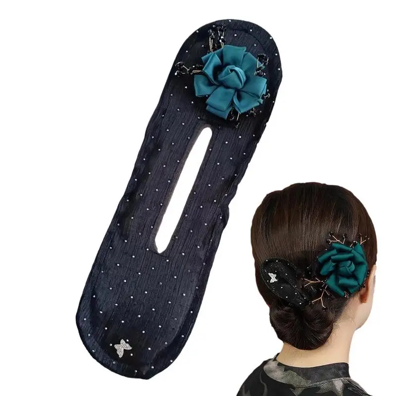 

Hair Bun Roller Headband Roller Hair Curler Flower Deft Hair Bun Roller Maker Hair Lazy Hairpin Tool Curler Donut Hairstyle