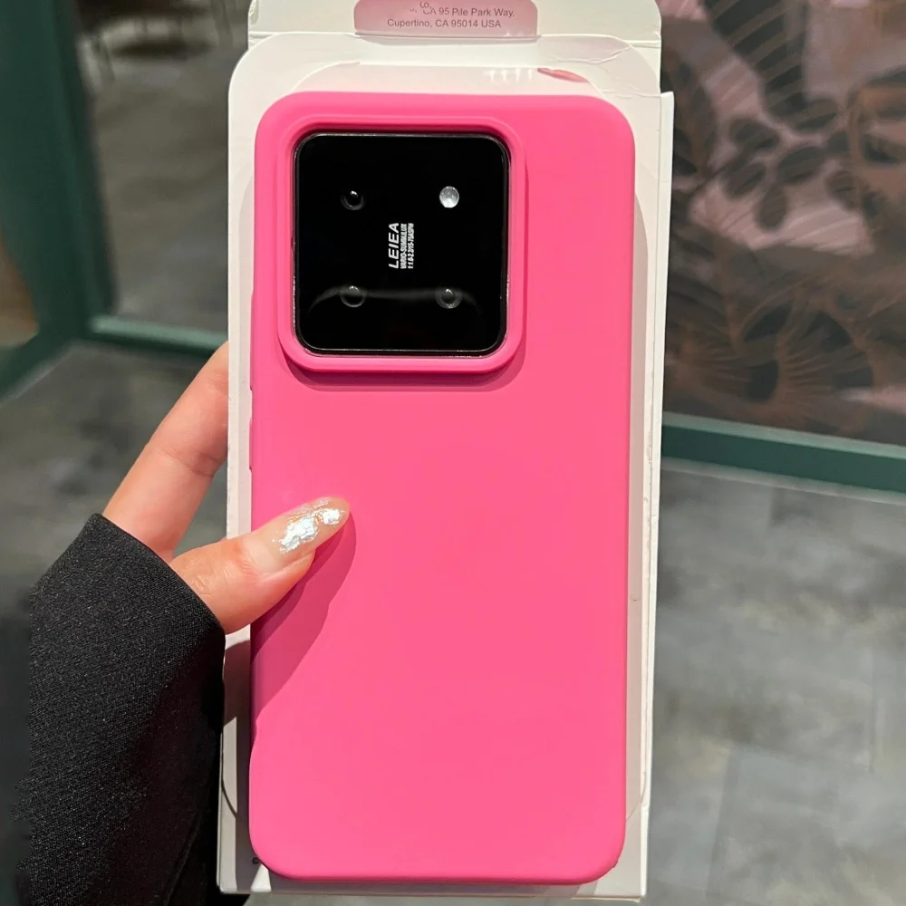 Enhanced Liquid Silicone Shockproof Candy Matte TPU Phone Case