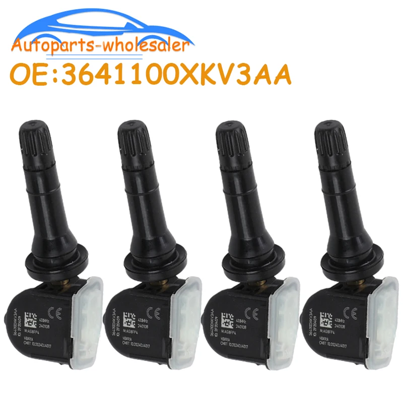 433MHz TPMS Tire Pressure Sensor 3641100XKV3AA For Haval H3 X-Dog CoolDog H7