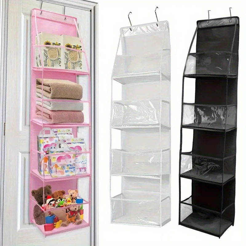 Foldable Hanging Storage Bag Organizer for Bathroom Closet