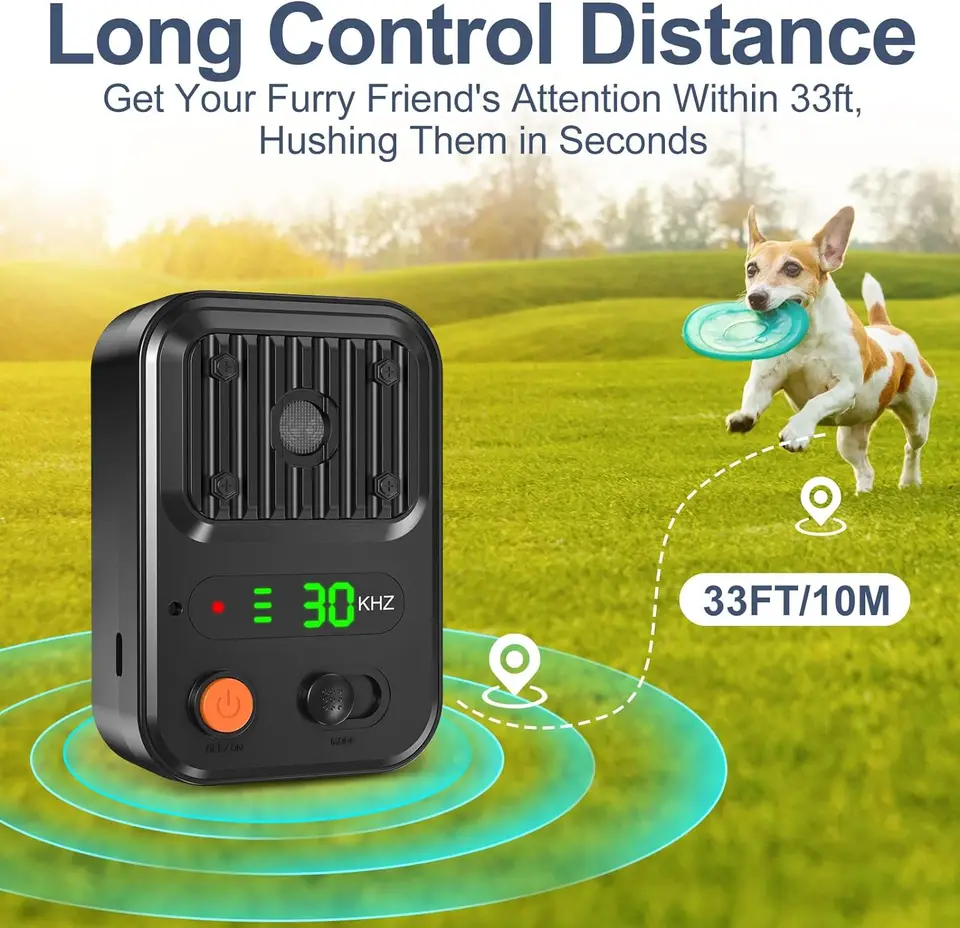 Anti Aboiement Pour Chien Ultrason TYNLED Anti Barking Device For