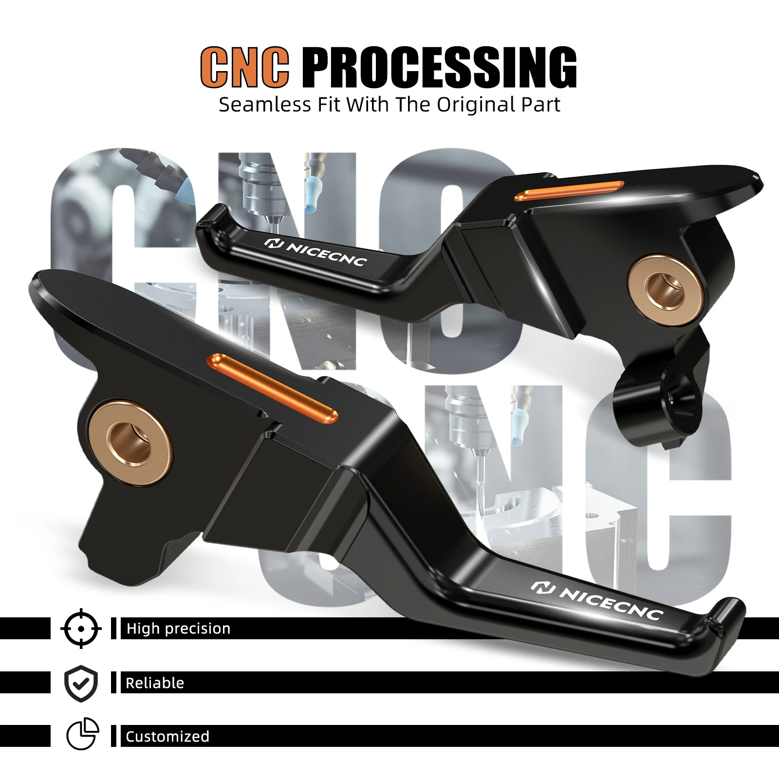 Brake Clutch Levers Harley Street Glide FLHX (2008-2013) Chrome Generic - MotorGenic
