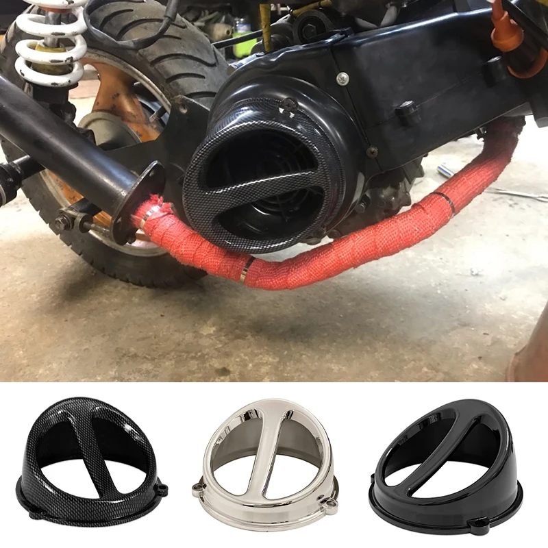 Motorcycle Fan Cover Air Scoop Cap Mid-Frame Air Deflector Moto Accessories motorcycle fan cover
