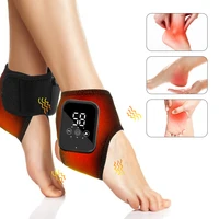 Cordless Electric Ankle Massager – Heated Ankle Support for Pain Relief