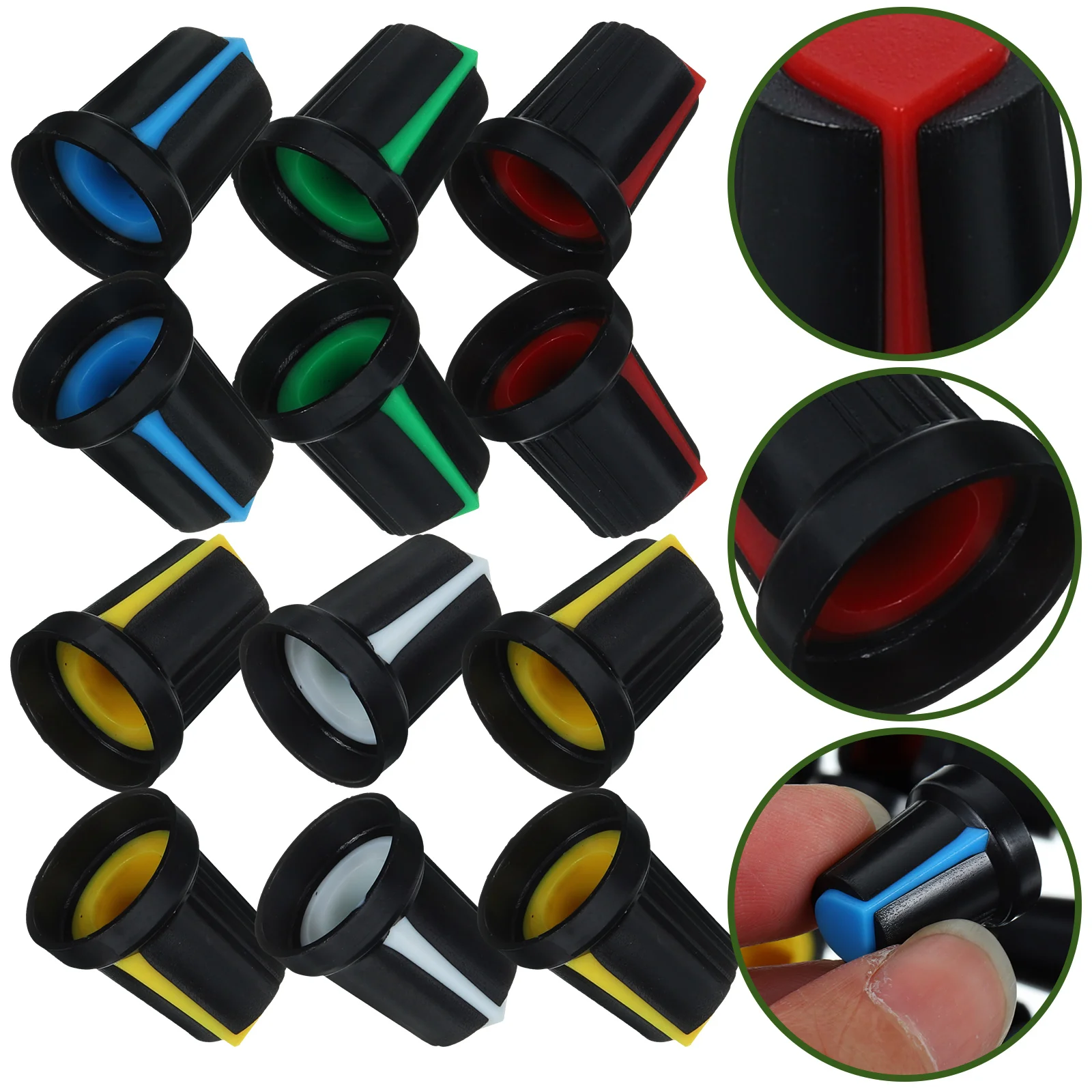 

Knob Guitar Control Accoustic Guitars Electric Caps Tone Amp Sound Turn Replacement Universal Potentiometer Parts Amplifier