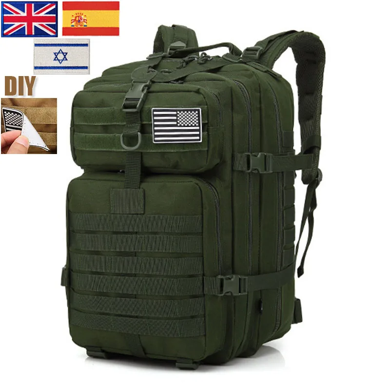 

Army Military Tactical 30L/50L Backpack Men's Camping Equipment Travel Fishing Bag for Men Trekking Mountaineering Rucksack