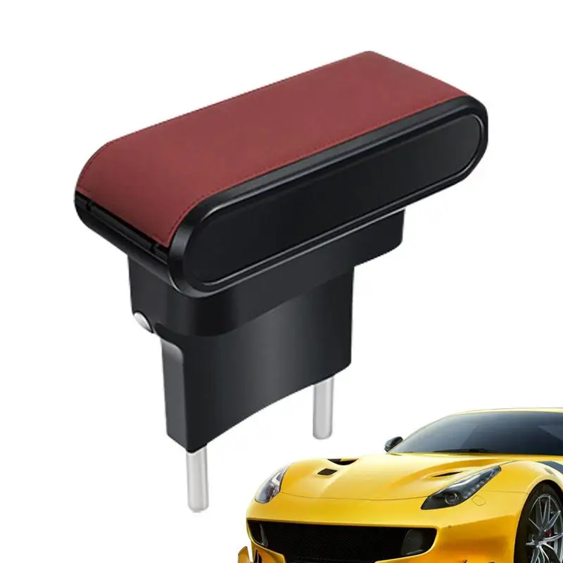 

Arm Rest For Car Console SUV Console Armrest Extender Organizer Box Universal Comfort Elbow Pad For Auto Truck Travel Camper Car