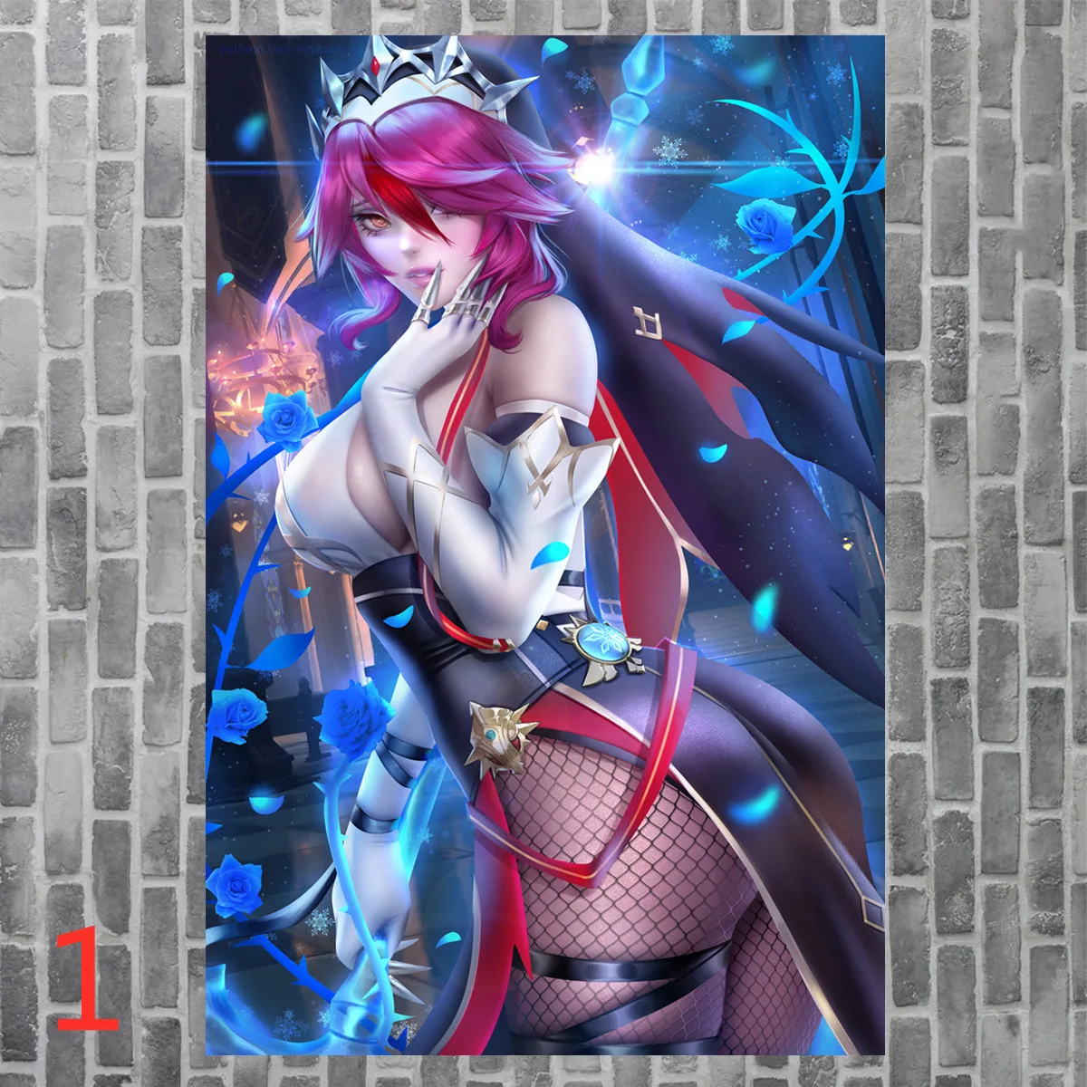 

Genshin Impact Game CG Poster Canvas Painting Japanese Anime Posters Character Illustration Art Wall Decor Home Decoration