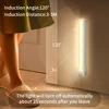 Smart Motion Sensor Night Light Wireless Rechargeable Led Night Lights Kitchen Cabinet Closet Bedroom Night Lamp Room Decoration 2