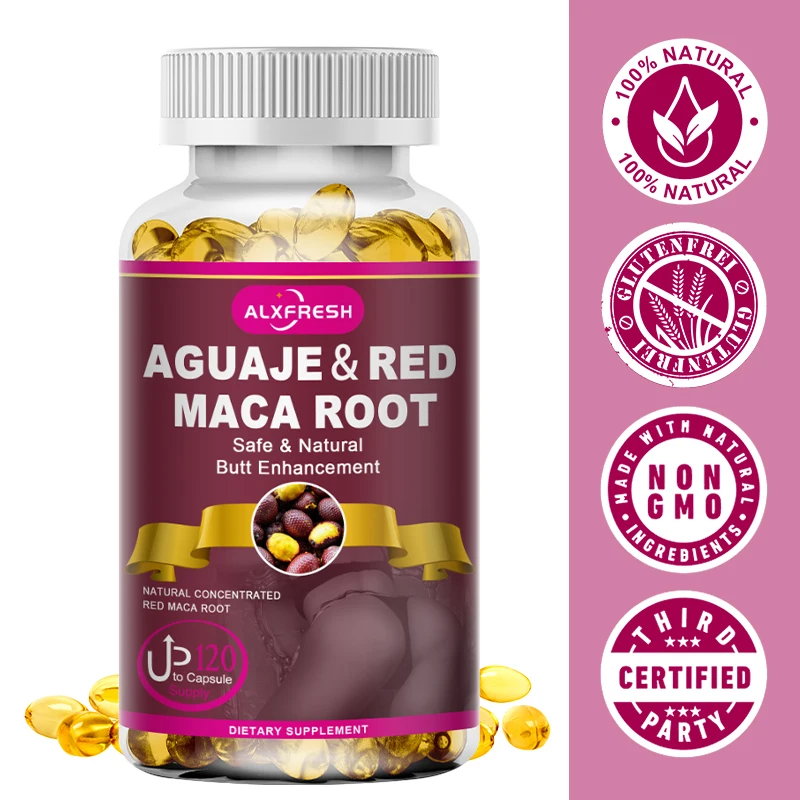 Aguaje Maca Root Extract Organic Aguaje with Red Maca Root Extract Supports Buttocks and Immune Health