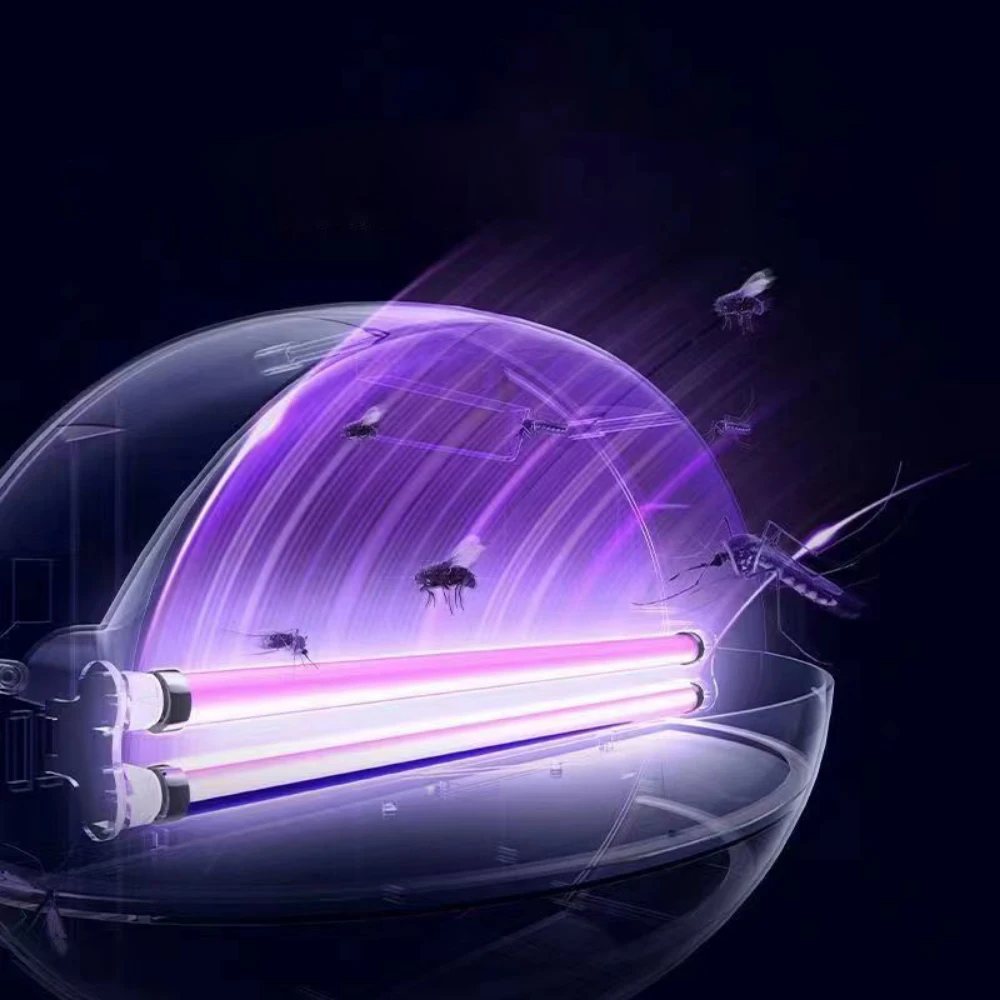 조이인레드 모기 킬러 램프 4W 파리 퇴치 벌레 퇴치기 가정용 침실 모기 퇴치 LED 조명 무소음 모기 트랩 램프
