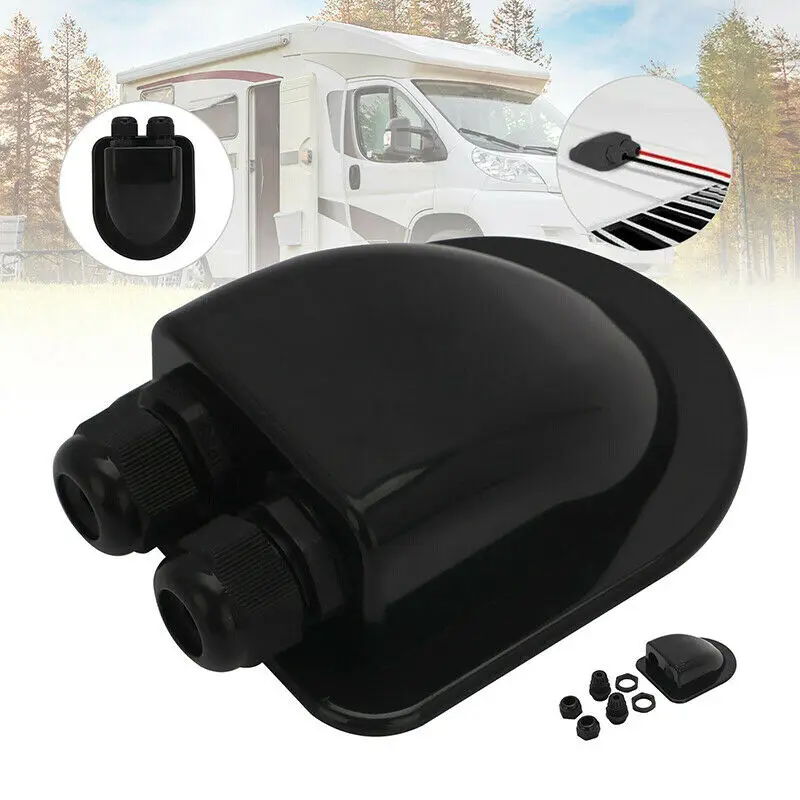 Camper Accessories Caravan Solar Car Junction Box Roof Wire Entry Solar
