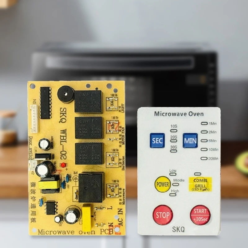 Microwave Oven Universal Maintenance Computer Control Board Motherboard Panel Modified Circuit Board Maintenance
