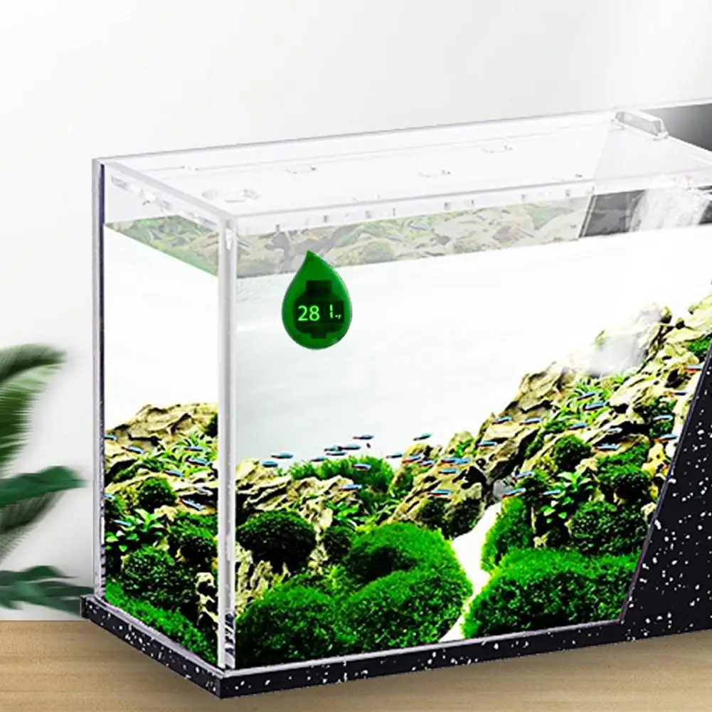 Aquarium Fish Tank Mini Thermometer 0-99.9 °C 2