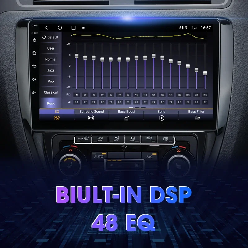 2Din Android 12 Car Radio Multimedia Video Player For Volkswagen VW Sagitar Jetta 6 Bora 2011-2018 Navigation GPS Carplay Stereo