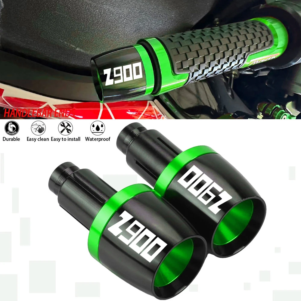 

Motorcycles Handlebar Grips Cap Weight Silder Plug Ends FOR KAWASAKI Z 900 Z900RS 2017 2018 2019 2020 2021 2022 2023 Z900 Parts