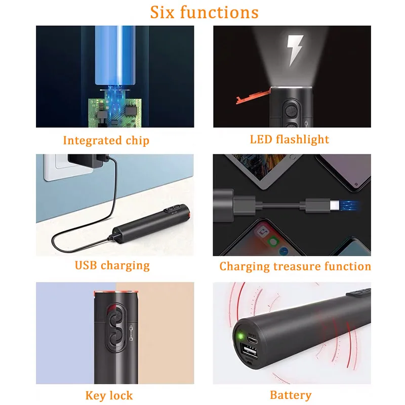 

mini lithium battery FTTH Visual Fault Locator 15KM 20KM 30KM rechargeable laser source VFL